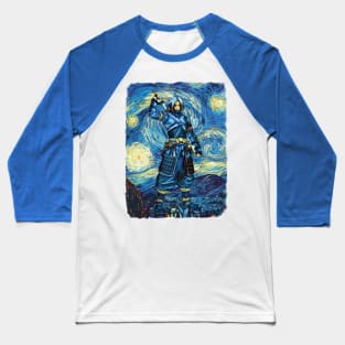 Trunks DBZ Van Gogh Style Baseball T-Shirt